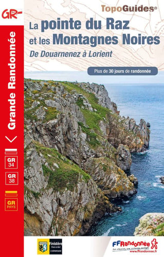 LA POINTE DU RAZ ET LES MONTAGNES NOIRES, de COLLECTIF | portada del libro