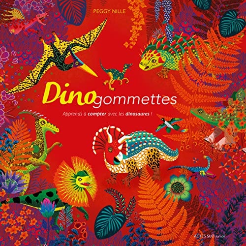 DINOGOMMETTES, de Peggy Nille | portada del libro