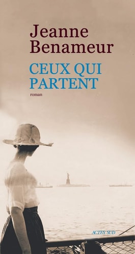 CEUX QUI PARTENT, de Jeanne Benameur | portada del libro