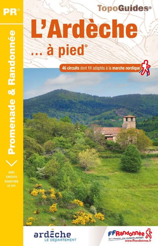 ARDECHE A PIED L', de COLLECTIF | portada del libro