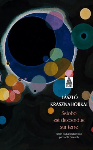 SEIOBO EST DESCENDUE SUR TERRE, de László Krasznahorkai | portada del libro