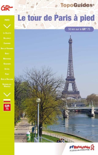 LE TOUR DE PARIS A PIED, de COLLECTIF | portada del libro