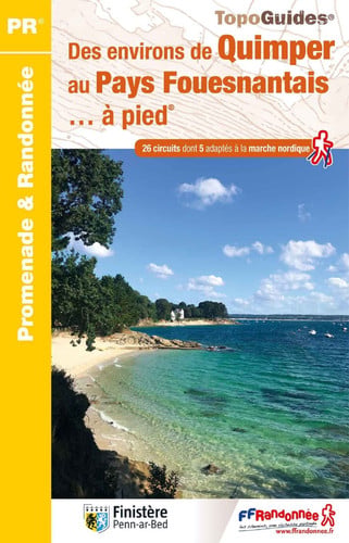 DES ENVIRONS DE QUIMPER AU PAYS FOUESNANTAIS A PIED, de COLLECTIF | portada del libro