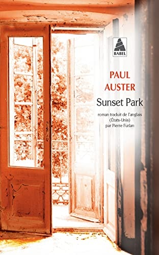 SUNSET PARK, de Paul Auster | portada del libro