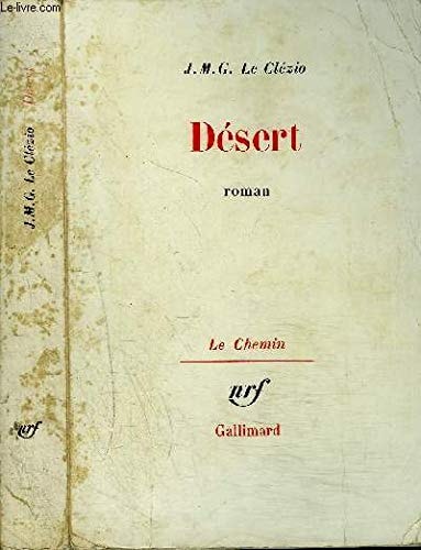 DESERT, de LE CLEZIO | portada del libro