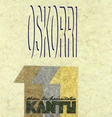 Oskorri. Ehun ta hamaikatxo kantu, de Oskorri | portada del libro