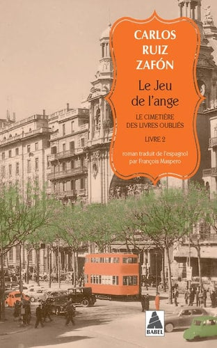 LE JEU DE LANGE, de Carlos Ruiz Zafón | portada del libro