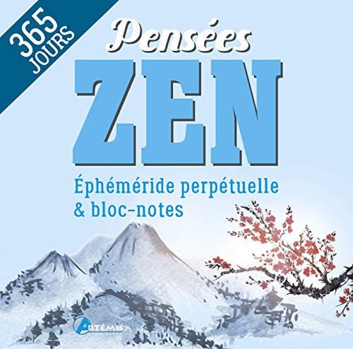 PENSEES ZEN EPHEMERIDE BLOC-NOTES, de COLLECTIF | portada del libro
