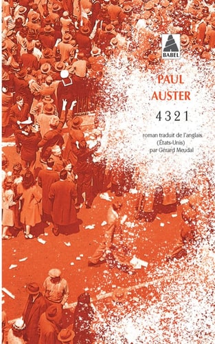 4 3 2 1, de Paul Auster | portada del libro
