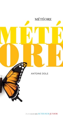 METEORE, de Antoine Dole | portada del libro