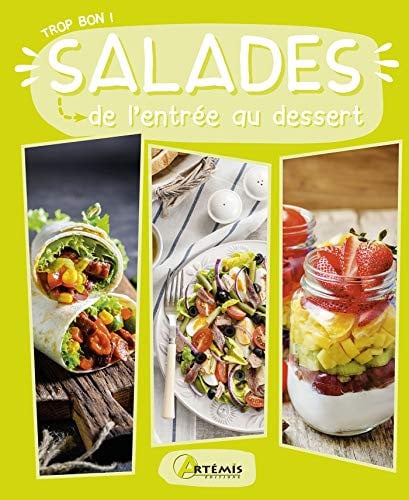 SALADES DE L'ENTREE AU DESSERT, de COLLECTIF | portada del libro