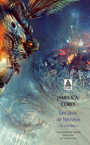 LES JEUX DE NEMESIS, de James S. A. Corey | portada del libro