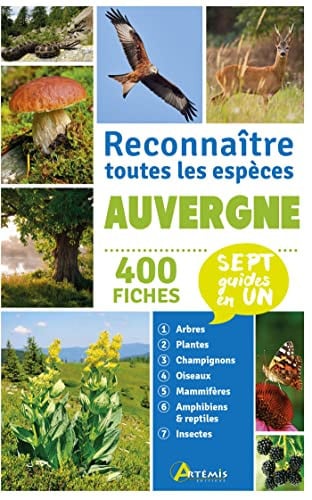 AUVERGNE RECONNAITRE TOUTES LES ESPECES, de COLLECTIF | portada del libro