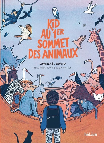 KID AU 1ER SOMMET DES ANIMAUX, de Gwenaël David | portada del libro