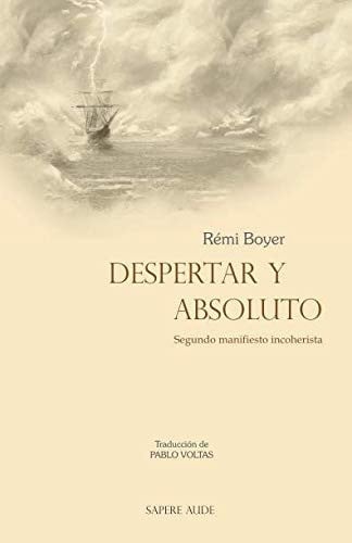 DESPERTAR Y ABSOLUTO, de REMI BOYER | portada del libro