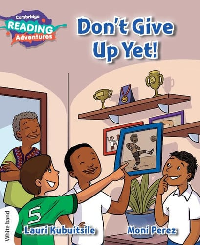 DON'T GIVE UP YET! WHITE BAND | portada del libro