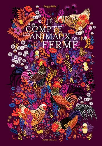 JE COMPTE LES ANIMAUX DE LA FERME, de Nille | portada del libro