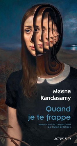 QUAND JE TE FRAPPE, de Meena Kandasamy | portada del libro