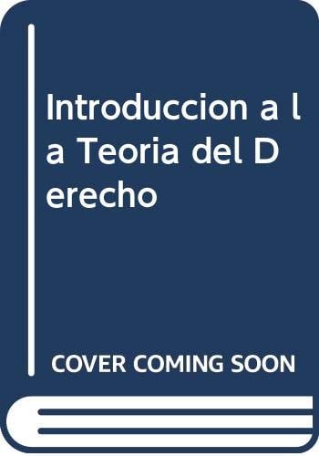 Introducción a la Teoría del Derecho., de Ramos Pascua | portada del libro