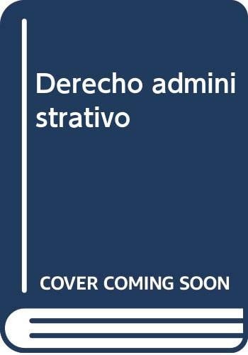 Derecho Administrativo, de Rivero Ortega | portada del libro
