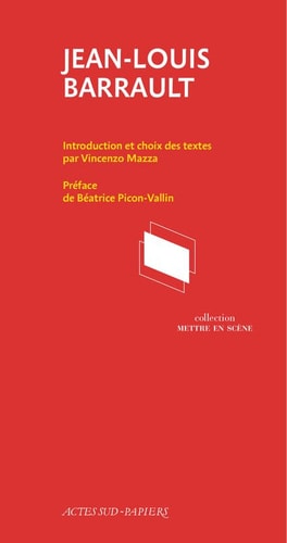 JEAN-LOUIS BARRAULT, de Vincenzo Mazza | portada del libro