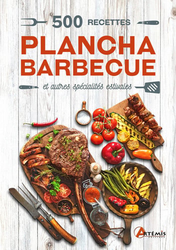 500 RECETTES PLANCHA BARBECUE, de COLLECTIF | portada del libro