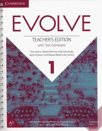 Evolve 1 (A1). Teacher's edition with test generator | portada del libro