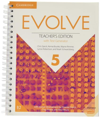 Evolve 5 (B2). Teacher's edition with test generator | portada del libro