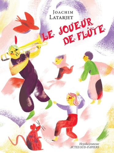 LE JOUEUR DE FLUTE, de Joachim Latarjet | portada del libro
