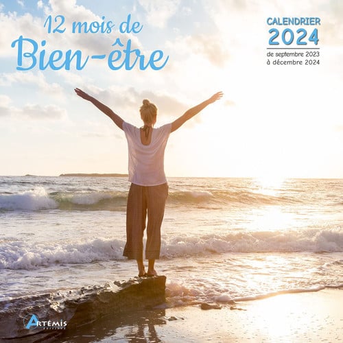 CALENDRIER 12 MOIS DE BIEN-ETRE 2024, de COLLECTIF | portada del libro