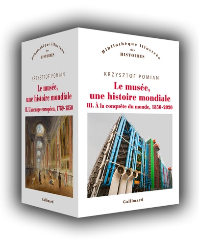 COFFRET LE MUSEE UNE HISTOIRE MONDIALE 3V, de Krzysztof Pomian | portada del libro