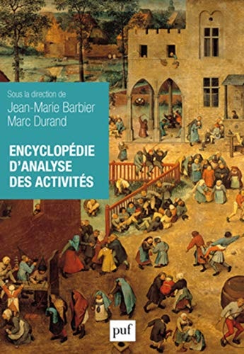 NCYCLOPEDIE D'ANALYSE DES ACTIVITES, de Jean-Marie Barbier | portada del libro