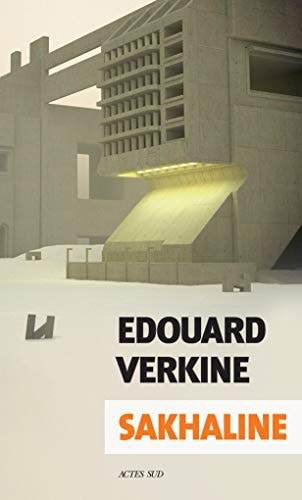 SAKHALINE, de Edouard Verkine | portada del libro