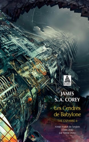 LES CENDRES DE BABYLONE, de James S. A. Corey | portada del libro