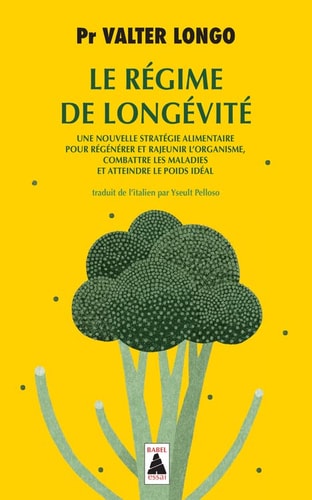 LE REGIME DE LONGEVITE, de Valter Longo | portada del libro