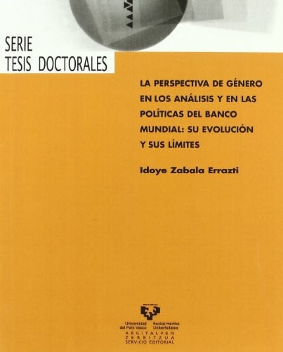 La perspectiva de género en los análisis y en las pol¡ticas del Banco, de ZABALA ERRAZTI | portada del libro
