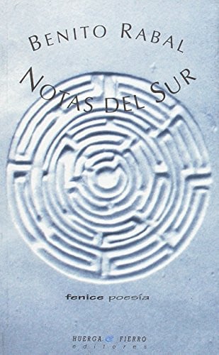 Notas del sur, de Rabal | portada del libro