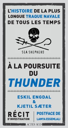 A LA POURSUITE DU THUNDER, de Eskil Engdal | portada del libro