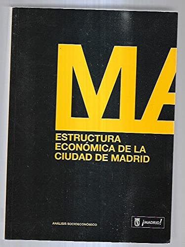 ESTRUCTURA ECONóMICA DE LA CIUDAD DE MADRID, de SANZ BERZAL | portada del libro