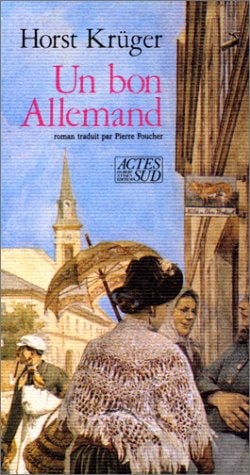 UN BON ALLEMAND, de Horst Krüger | portada del libro