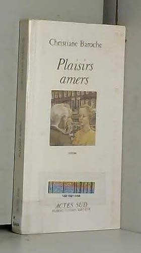PLAISIRS AMERS, de Baroche | portada del libro