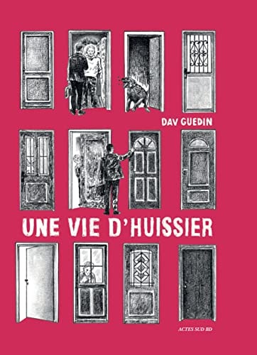 UNE VIE DHUISSIER, de Dav Guedin | portada del libro