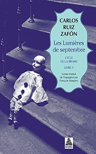 LES LUMIERES DE SEPTEMBRE, de Carlos Ruiz Zafón | portada del libro