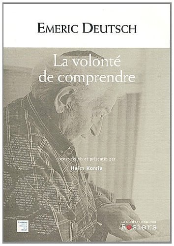 VOLONTE DE COMPRENDRE LA, de KORSIA HAIM | portada del libro