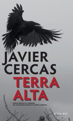 TERRA ALTA, de Javier Cercas | portada del libro