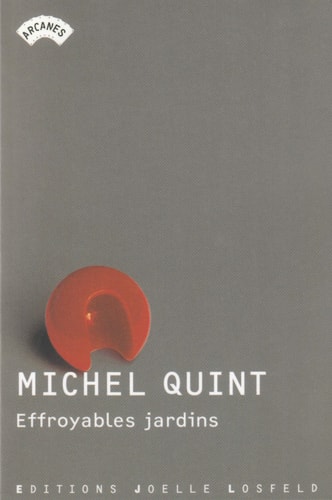 EFFROYABLES JARDINS, de Quint | portada del libro