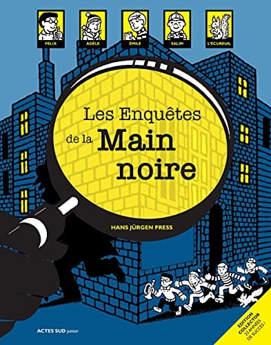 LES ENQUOTES DE LA MAIN NOIRE, de Hans Jürgen Press | portada del libro