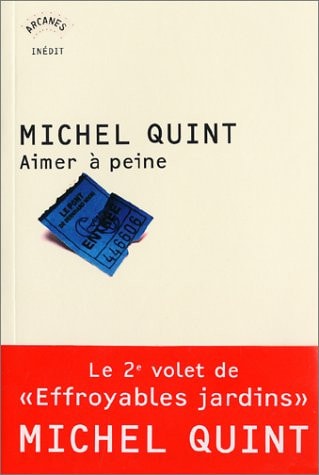 AIMER A PEINE, de QUINT | portada del libro
