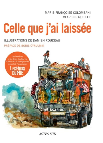 CELLE QUE JAI LAISSEE, de Marie-Françoise Colombani | portada del libro