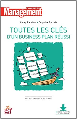 TOUTES LES CLES D UN BUSINESS PLAN REUSSI NED, de RANCHON HENRY | portada del libro